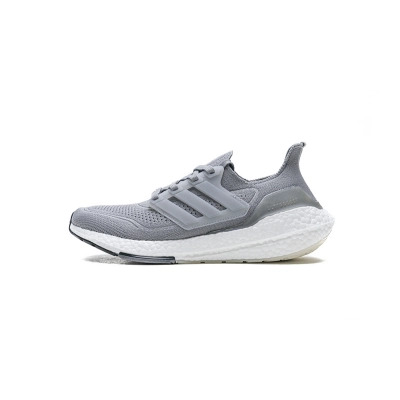 Adidas Ultra Boost 2021 Light Grey White