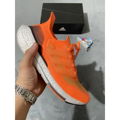 Adidas Ultra Boost 2021 Orange/White Blue