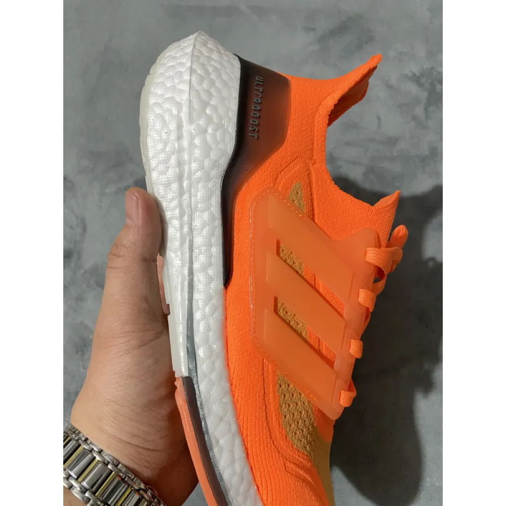 Adidas Ultra Boost 2021 Orange/White Blue