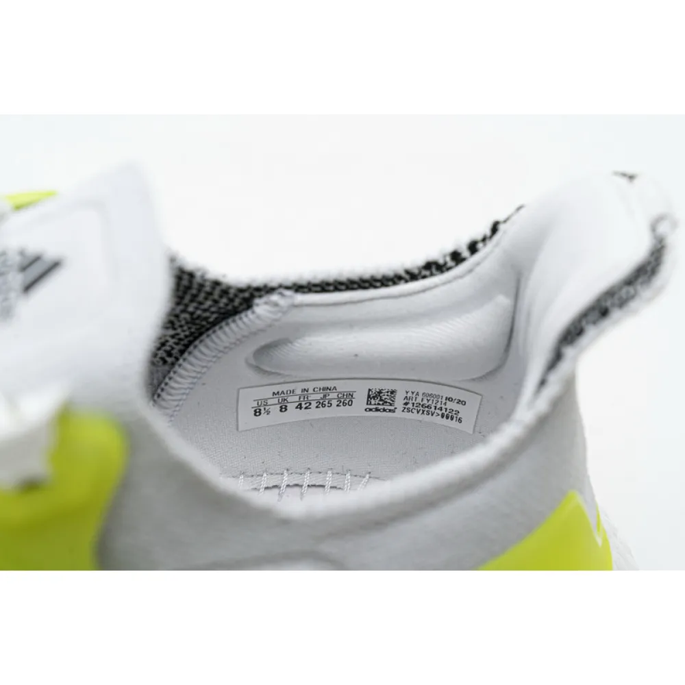 Adidas Ultra Boost 2021 White Grey Yellow