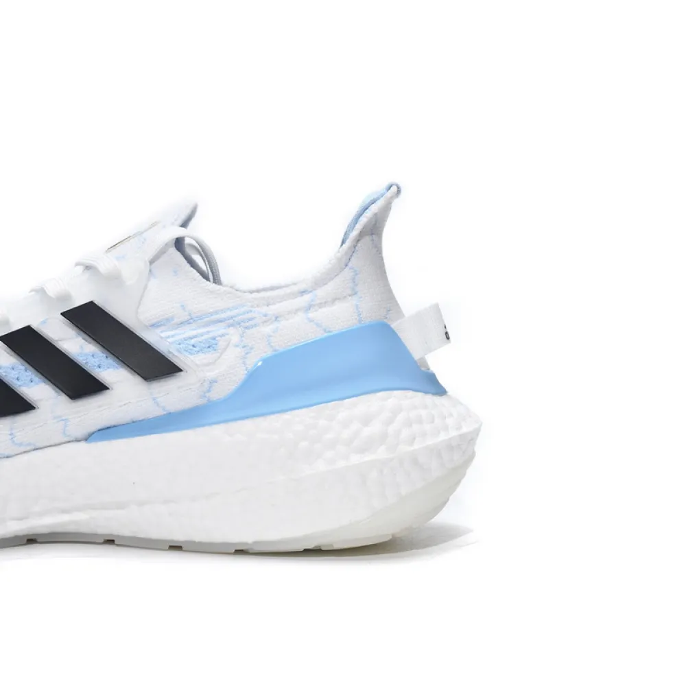 Adidas Ultra Boost 2021 White ice blue