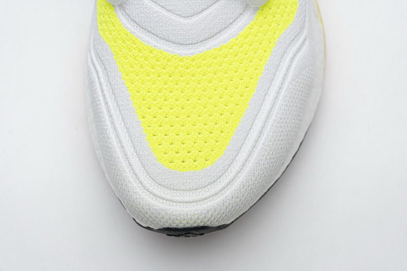 Adidas Ultra Boost 2021 White Yellow Black
