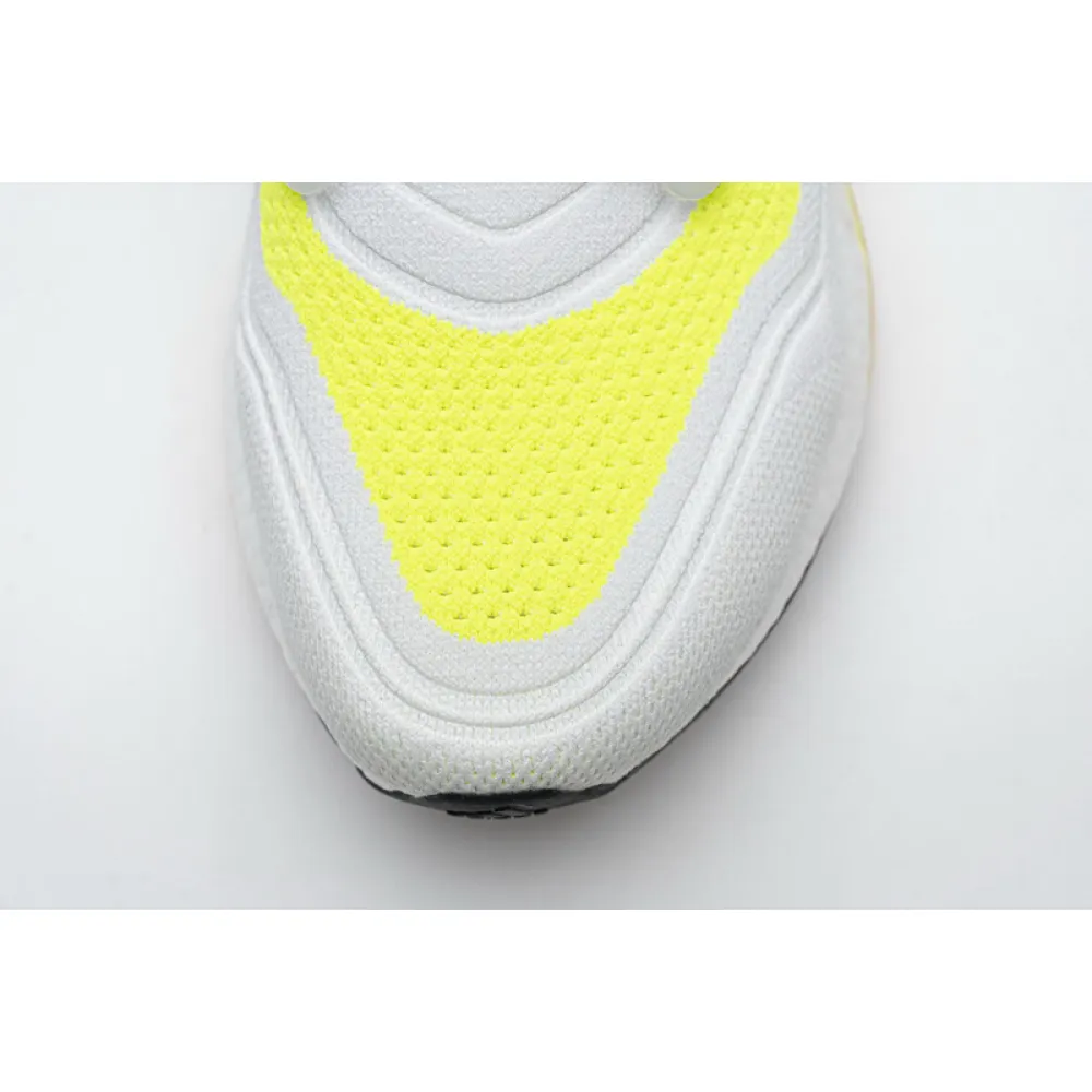 Adidas Ultra Boost 2021 White Yellow Black