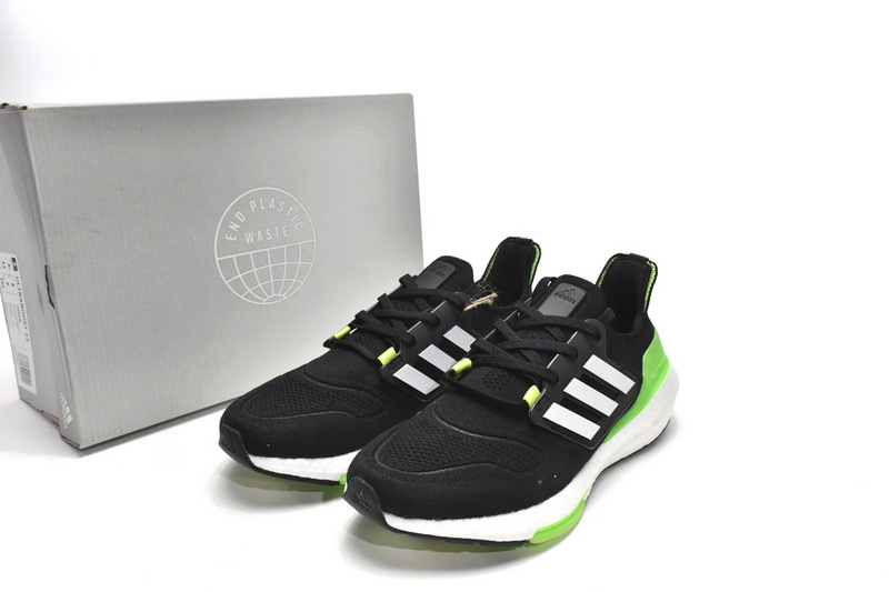 Adidas Ultra Boost 2022 Black Solar Green