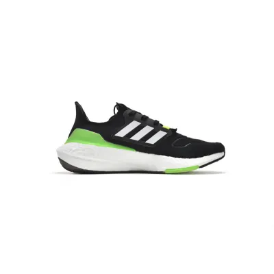 Adidas Ultra Boost 2022 Black Solar Green 02