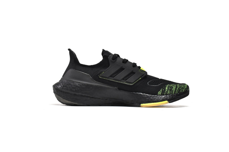 Adidas Ultra Boost 2022 Black Solar Yellow