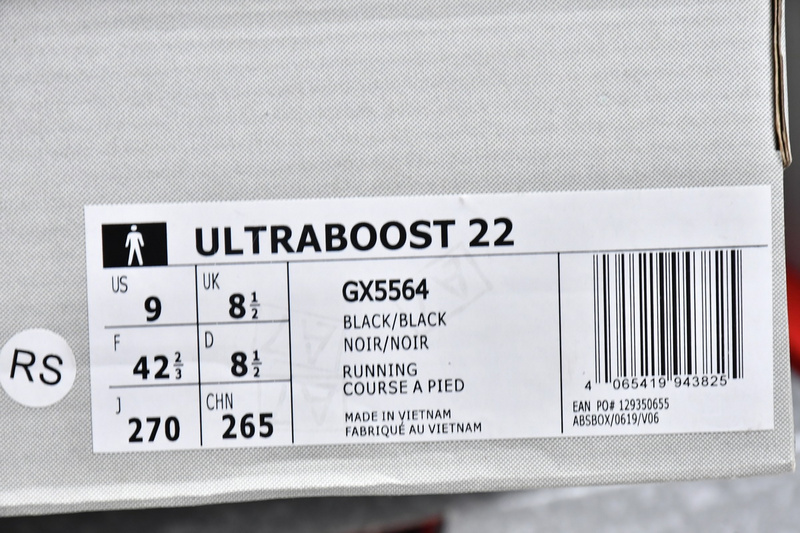 Adidas Ultra Boost 2022 Core Black