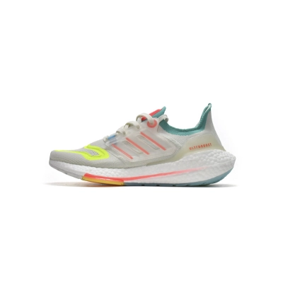 Adidas Ultra Boost 2022 White Blue Yellow