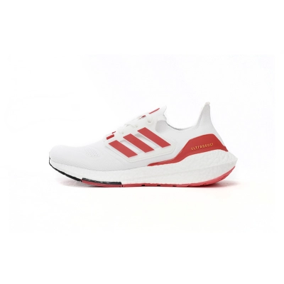 Adidas Ultra Boost 2022 White Red 01