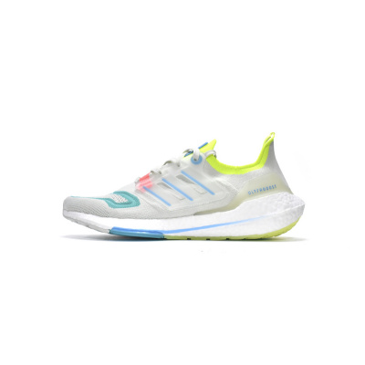 Adidas Ultra Boost 2022 White Sky Rush Mint 01