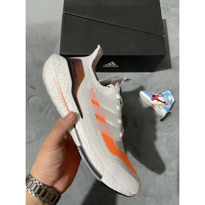 Adidas Ultra Boost 21 Dash Grey Screaming Orange