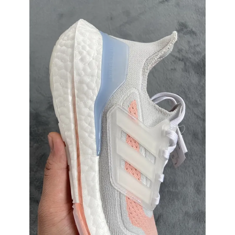 Adidas Ultra Boost 21 White Pink