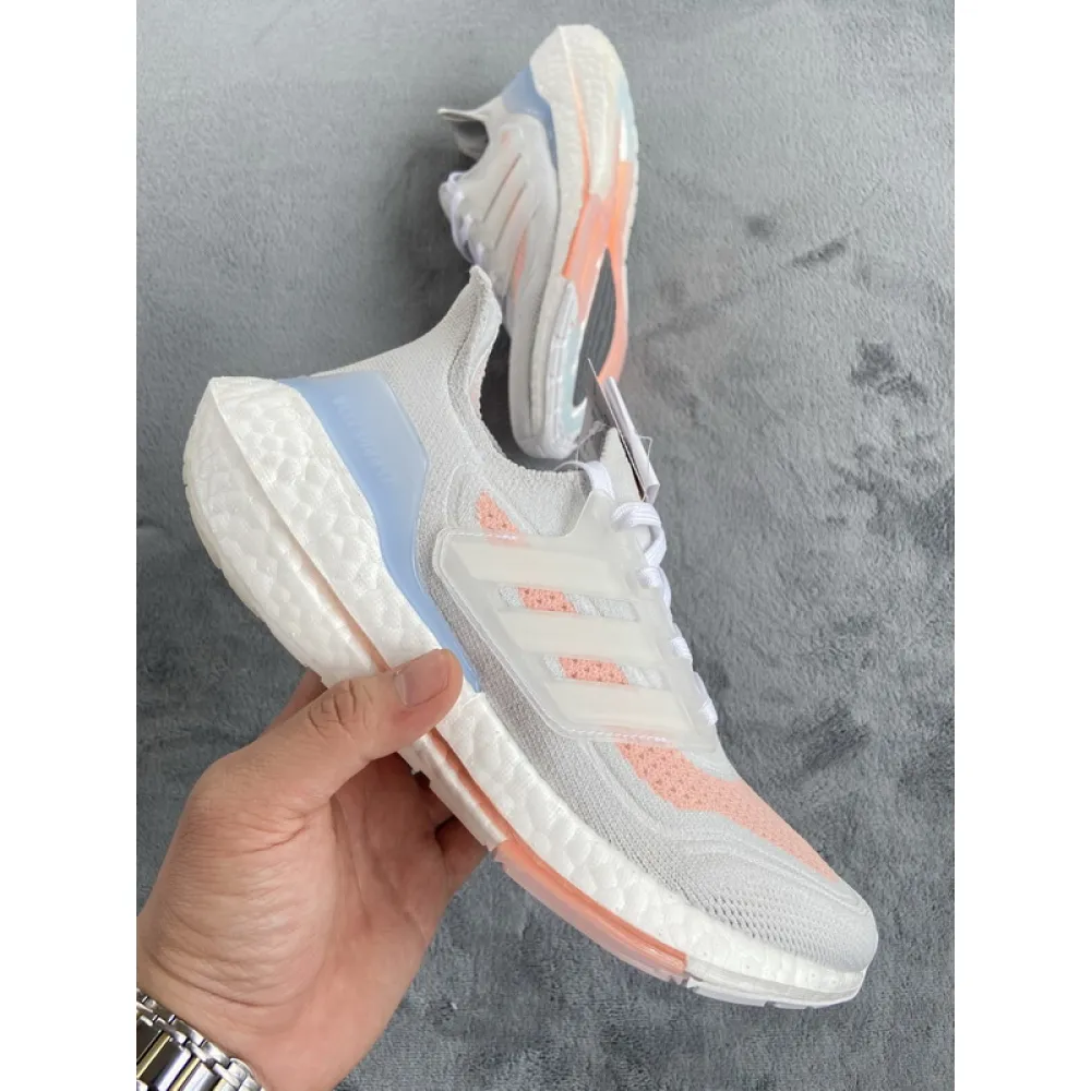 Adidas Ultra Boost 21 White Pink