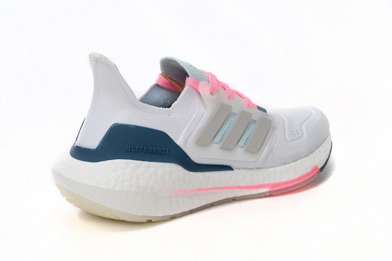 Adidas Ultra Boost 22 White Dark Green