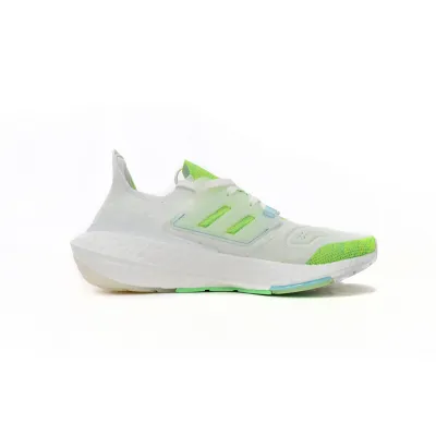 Adidas Ultra Boost 22 White Green 02