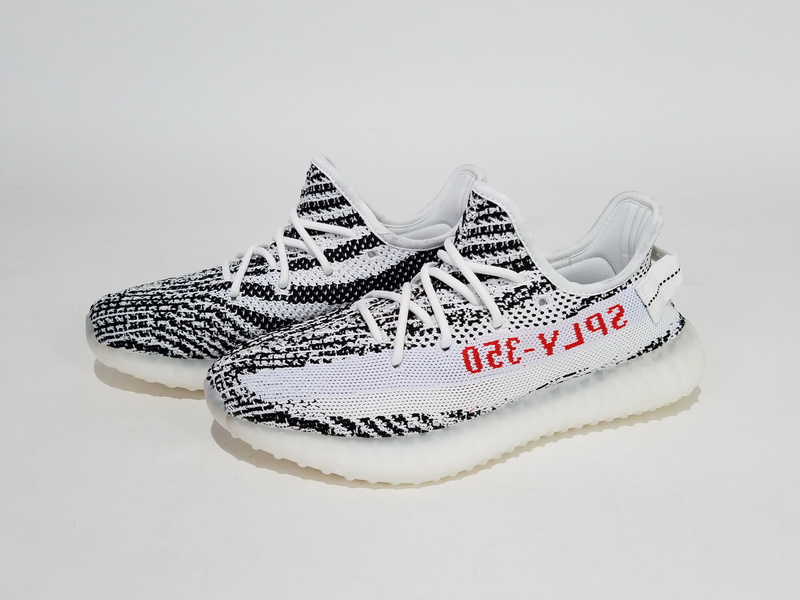 AH Adidas Yeezy Boost 350 V2 Zebra Real Boost