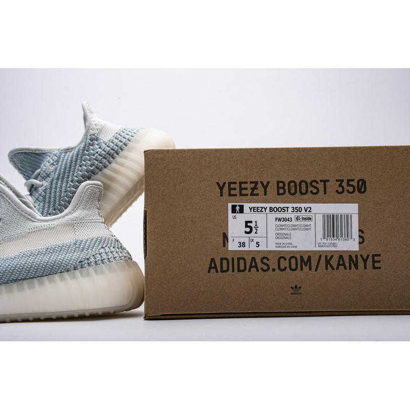 AH Adidas Yeezy 350 Boost V2 "Cloud White" 
