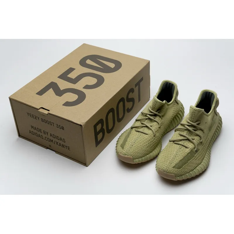 AH Adidas Yeezy Boost 350 V2"Sulfur" Real Boost