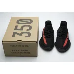 AH Adidas Yeezy Boost 350 V2 Core Black/Red Real Boost