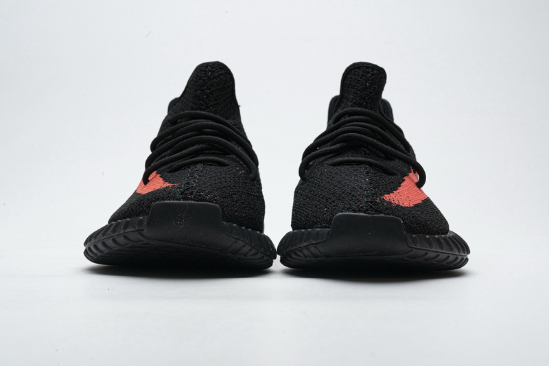 AH Adidas Yeezy Boost 350 V2 Core Black/Red Real Boost