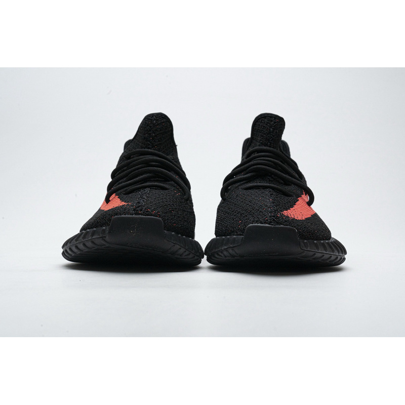 AH Adidas Yeezy Boost 350 V2 Core Black/Red Real Boost