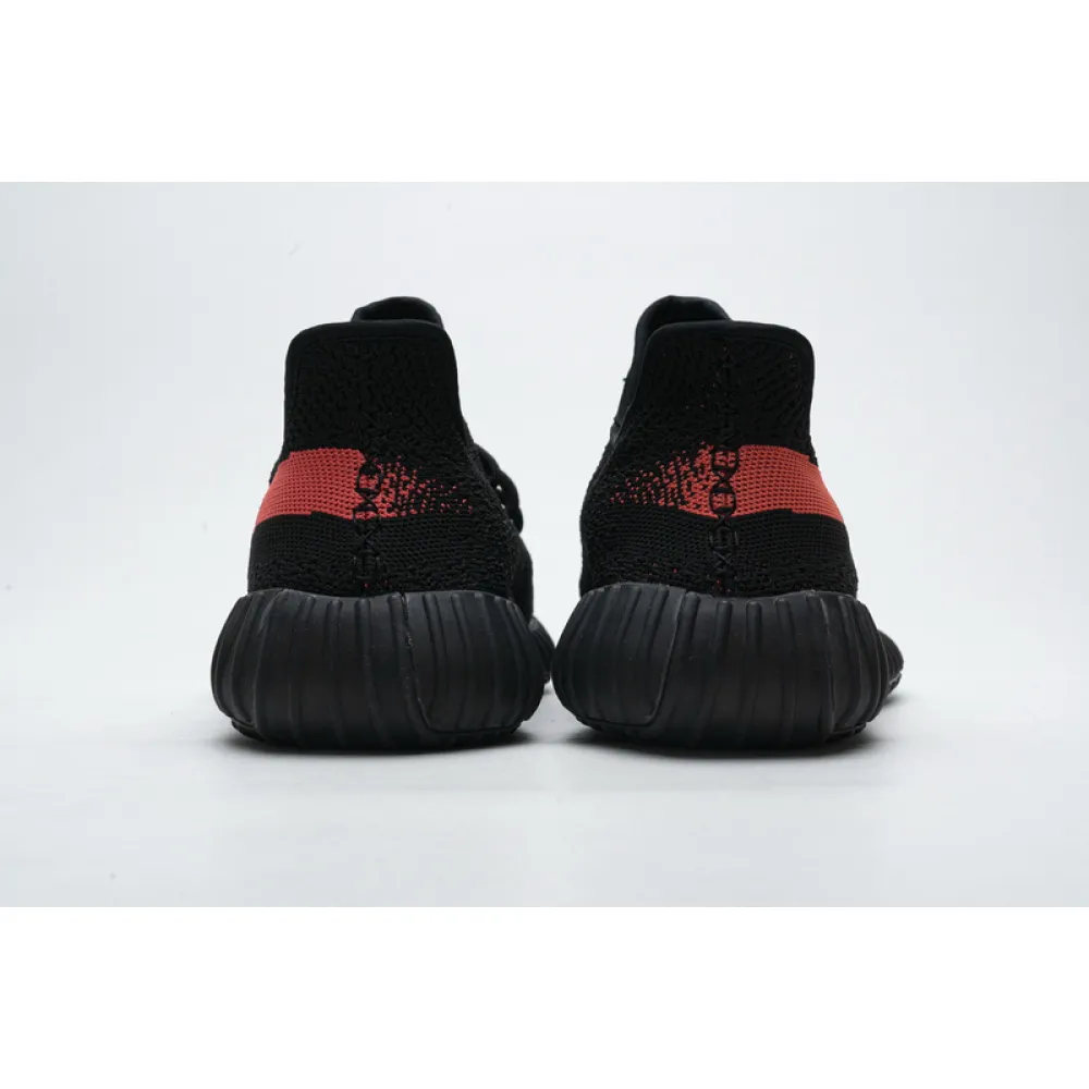AH Adidas Yeezy Boost 350 V2 Core Black/Red Real Boost