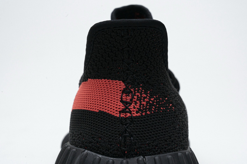 AH Adidas Yeezy Boost 350 V2 Core Black/Red Real Boost