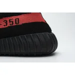 AH Adidas Yeezy Boost 350 V2 Core Black/Red Real Boost