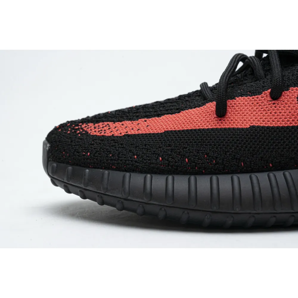 AH Adidas Yeezy Boost 350 V2 Core Black/Red Real Boost
