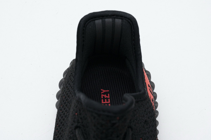 AH Adidas Yeezy Boost 350 V2 Core Black/Red Real Boost