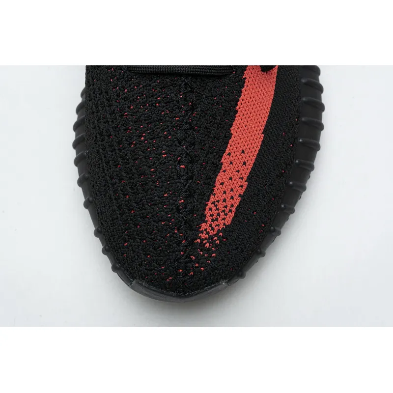 AH Adidas Yeezy Boost 350 V2 Core Black/Red Real Boost