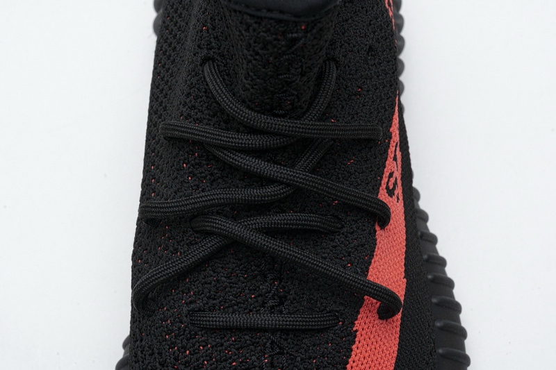 AH Adidas Yeezy Boost 350 V2 Core Black/Red Real Boost