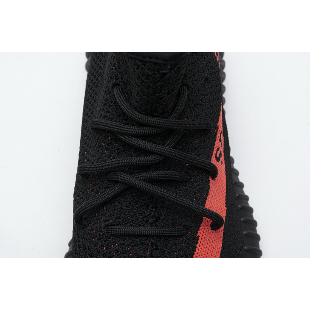 AH Adidas Yeezy Boost 350 V2 Core Black/Red Real Boost