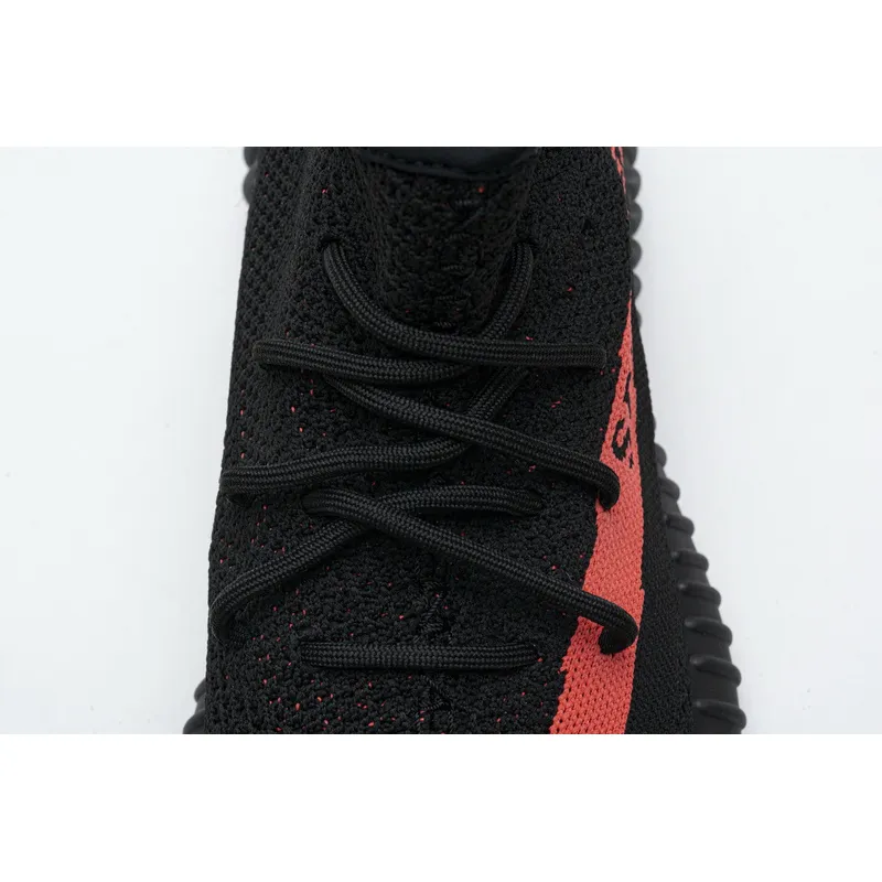 AH Adidas Yeezy Boost 350 V2 Core Black/Red Real Boost