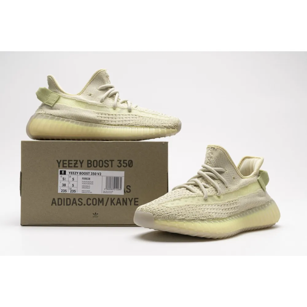 AH Adidas Yeezy Boost 350 V2 “Flax”Real Boost
