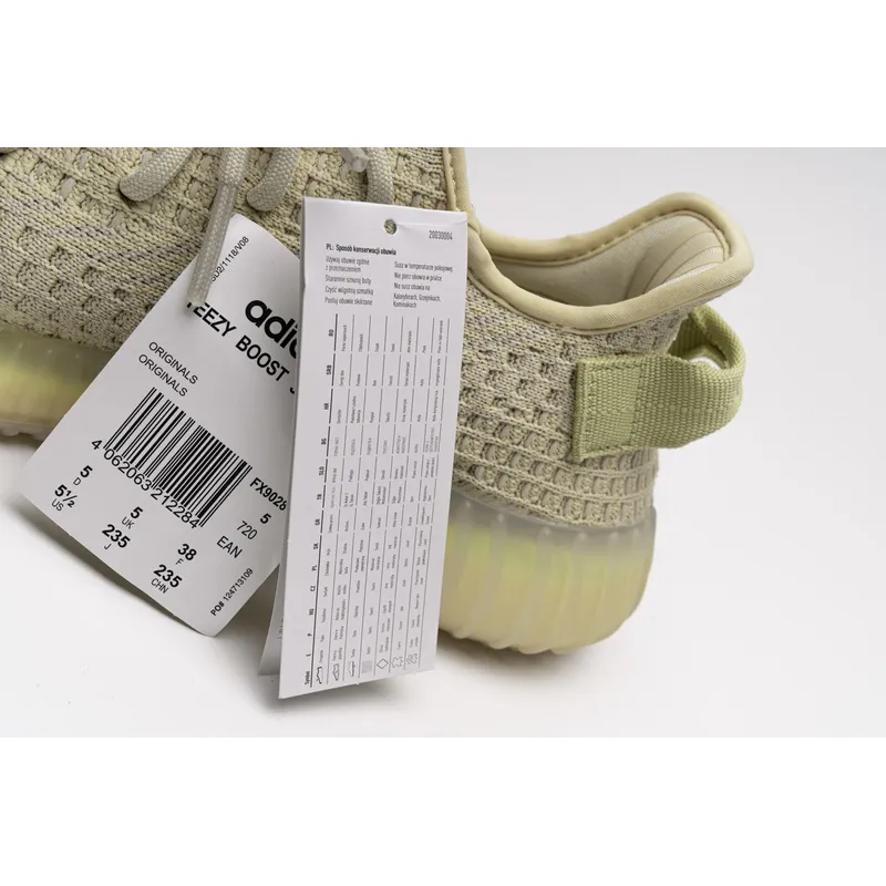 AH Adidas Yeezy Boost 350 V2 “Flax”Real Boost