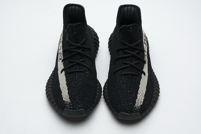AH Adidas Yeezy Boost 350 V2 Core Black/White Real Boost