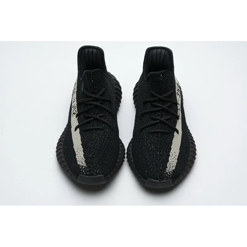 AH Adidas Yeezy Boost 350 V2 Core Black/White Real Boost