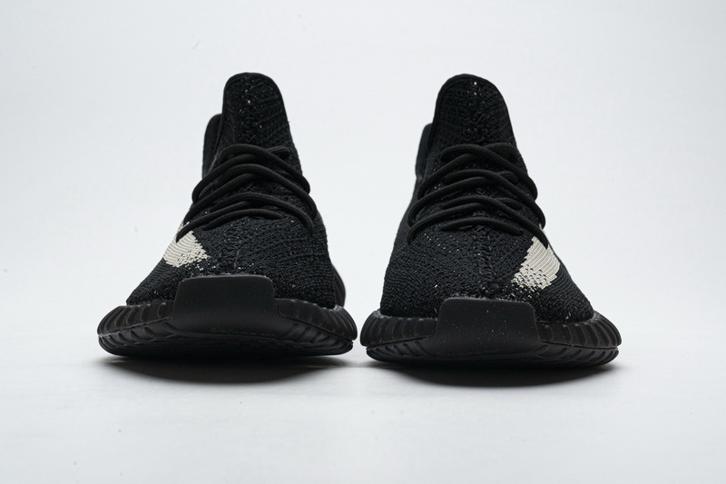 AH Adidas Yeezy Boost 350 V2 Core Black/White Real Boost