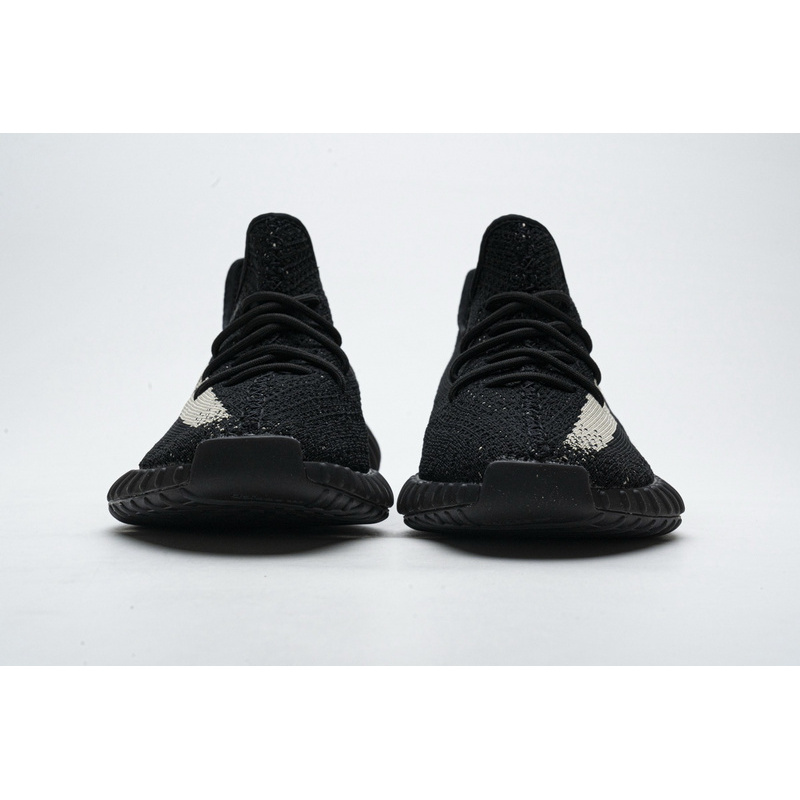 AH Adidas Yeezy Boost 350 V2 Core Black/White Real Boost