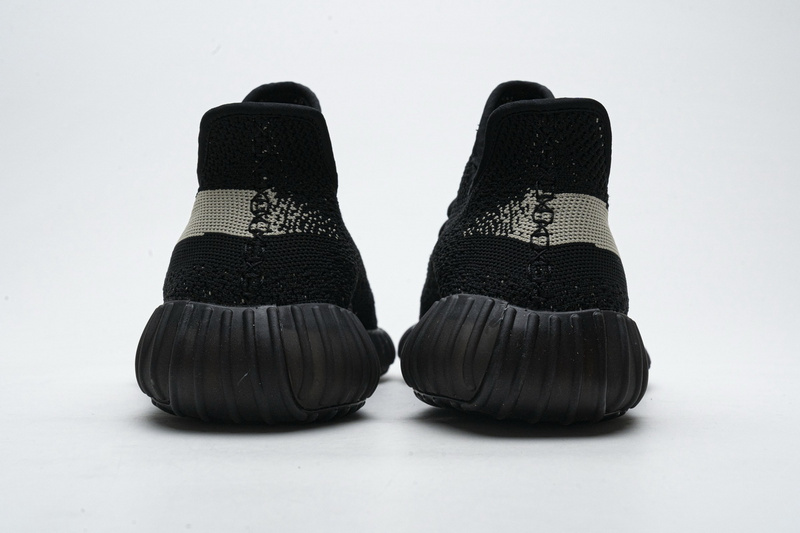 AH Adidas Yeezy Boost 350 V2 Core Black/White Real Boost