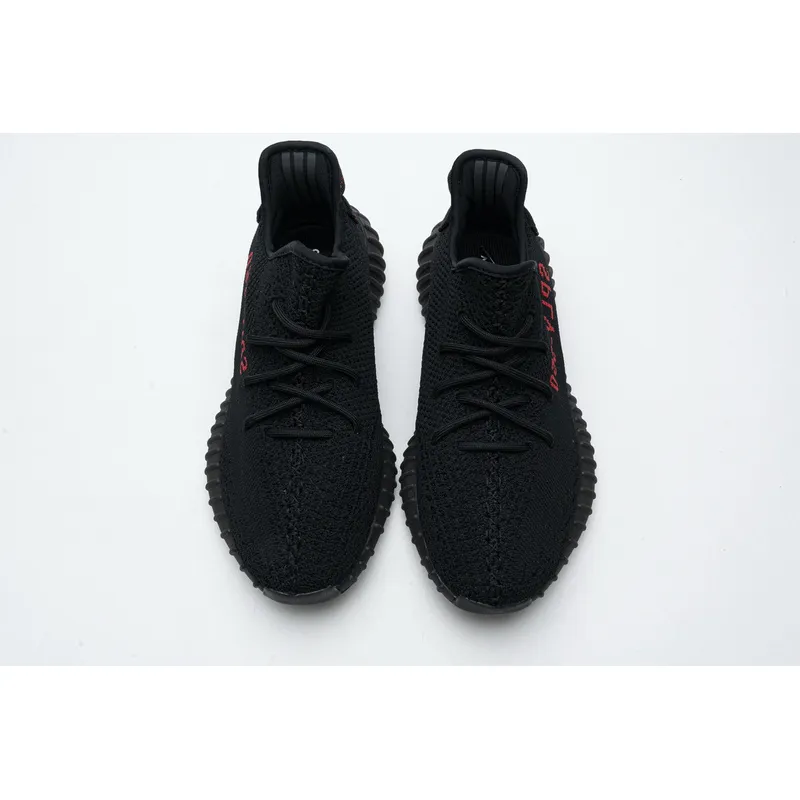 AH Adidas Yeezy Boost 350 V2 Black/Red Real Boost