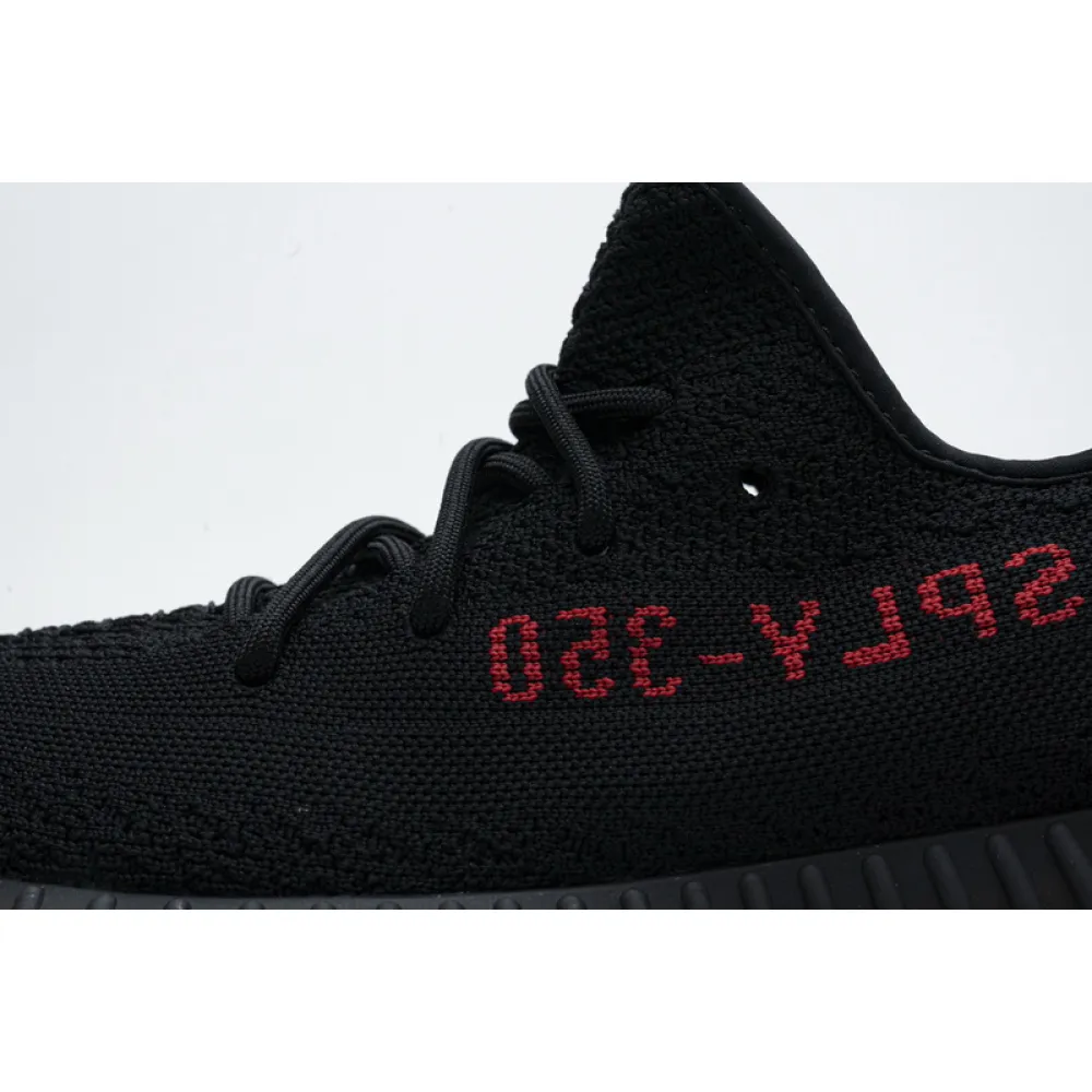 AH Adidas Yeezy Boost 350 V2 Black/Red Real Boost