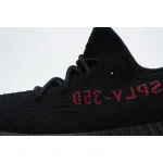 AH Adidas Yeezy Boost 350 V2 Black/Red Real Boost