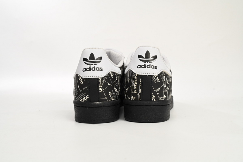  Adidas Superstar Shoes White Black Black Bright White