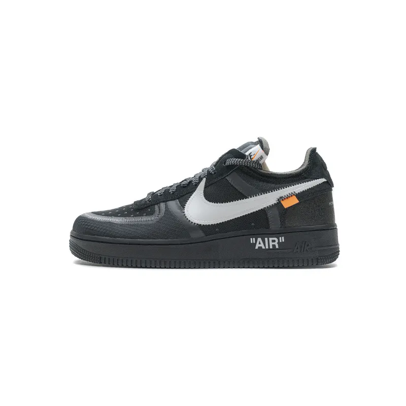 GB OFF White X Air Force 1 Low Black