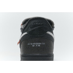 GB OFF White X Air Force 1 Low Black