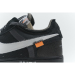 GB OFF White X Air Force 1 Low Black