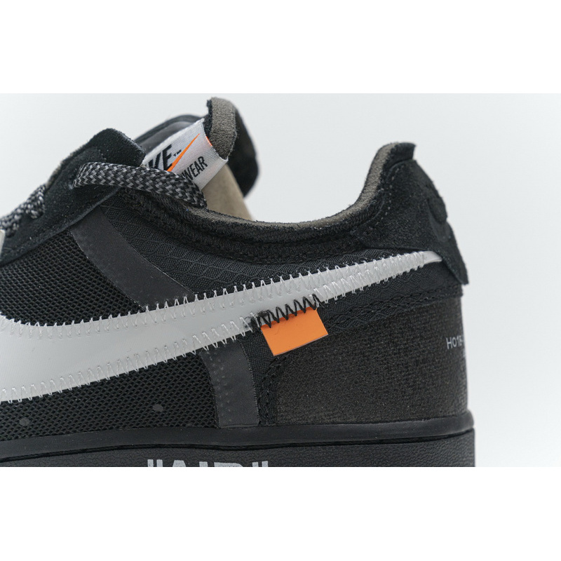 GB OFF White X Air Force 1 Low Black
