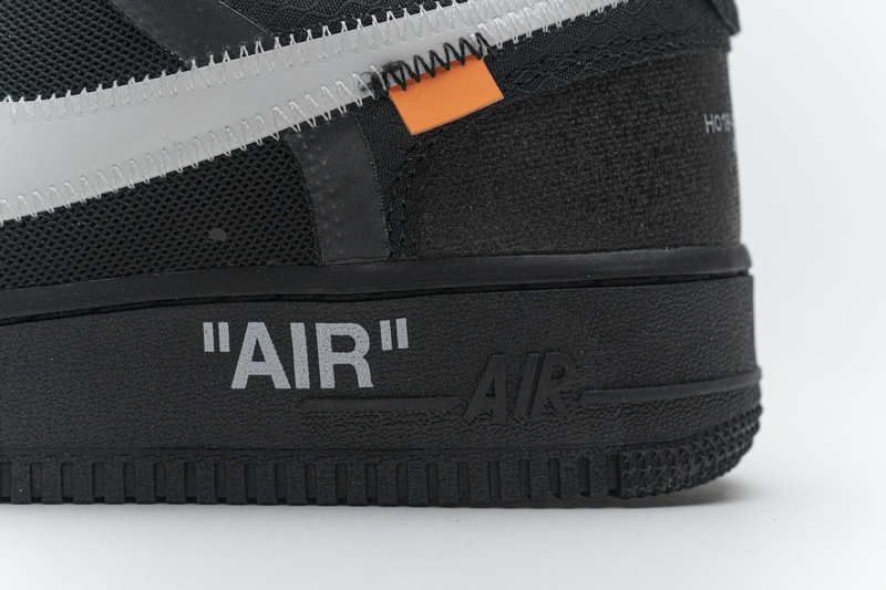 GB OFF White X Air Force 1 Low Black